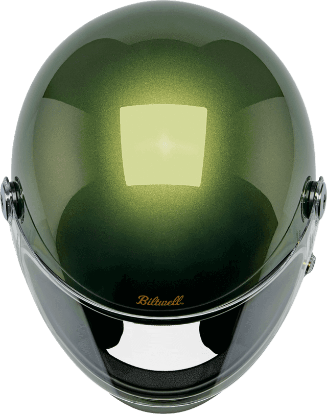 BILTWELL 010120317 Gringo S Helmet - Metallic Dart Green - 2XL — image 6 of 9