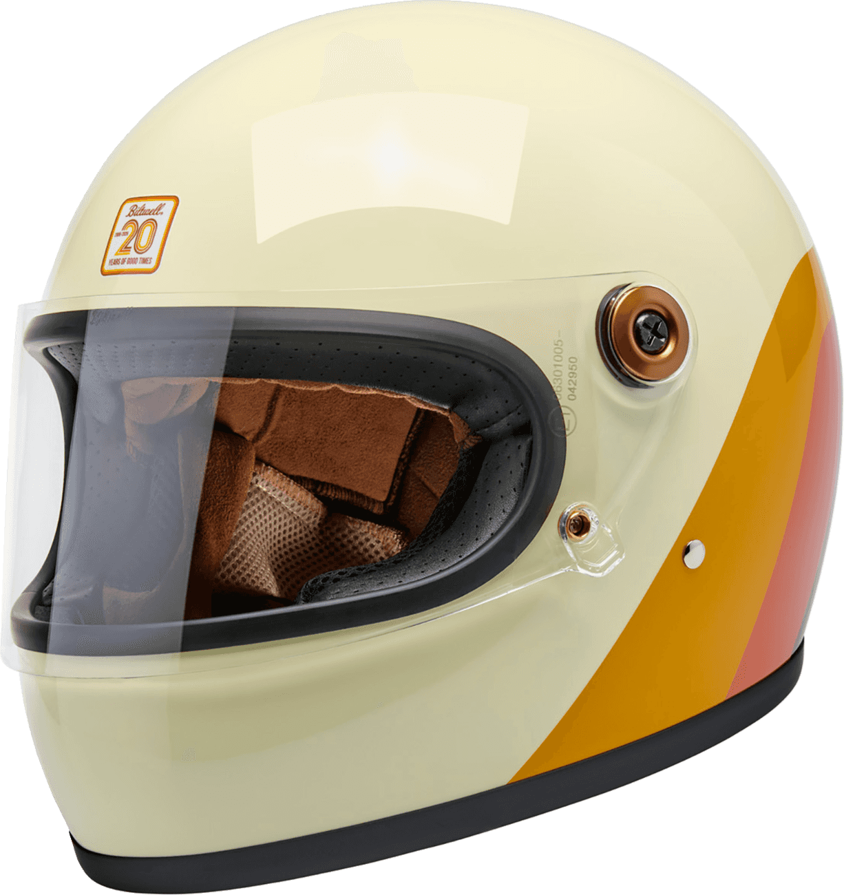 BILTWELL 010120319 Gringo S Helmet - 20th Anniversary - Small