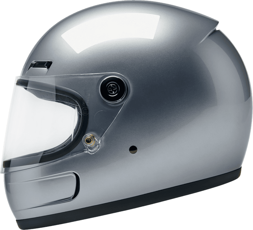 BILTWELL 010120354 Gringo SV Helmet - Gloss Silver - Medium — image 5 of 9