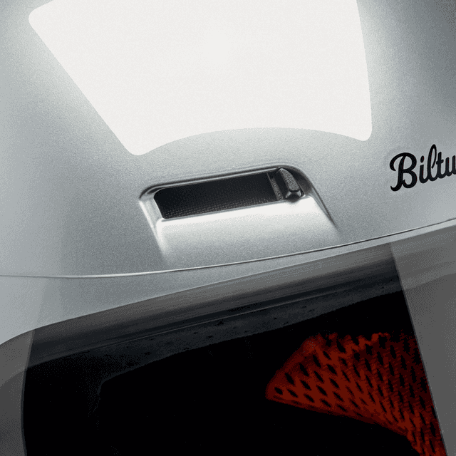 BILTWELL 010120356 Gringo SV Helmet - Gloss Silver - XL — image 9 of 9
