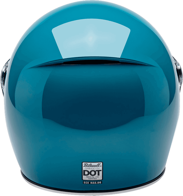 BILTWELL 010120360 Gringo SV Helmet - Gloss Atlantic Teal - Medium — image 4 of 9