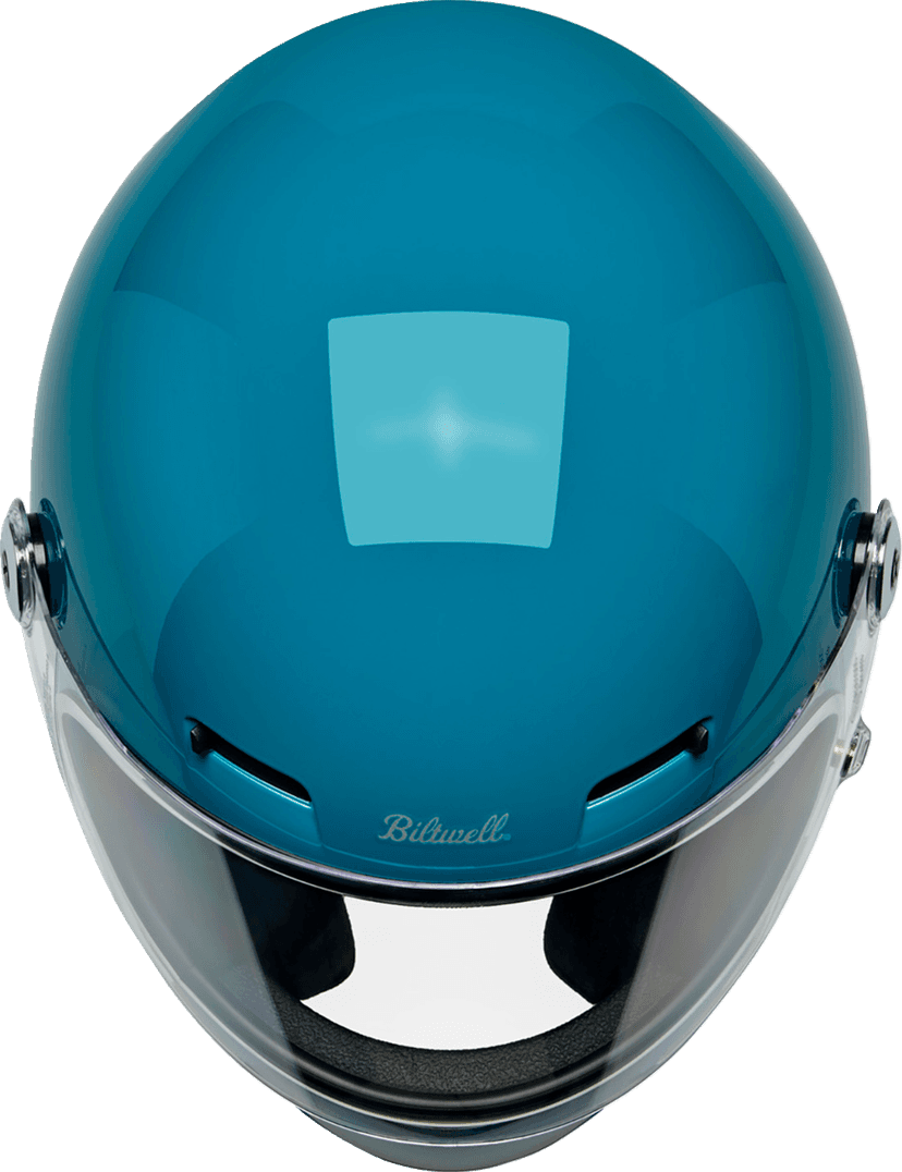 BILTWELL 010120360 Gringo SV Helmet - Gloss Atlantic Teal - Medium — image 6 of 9