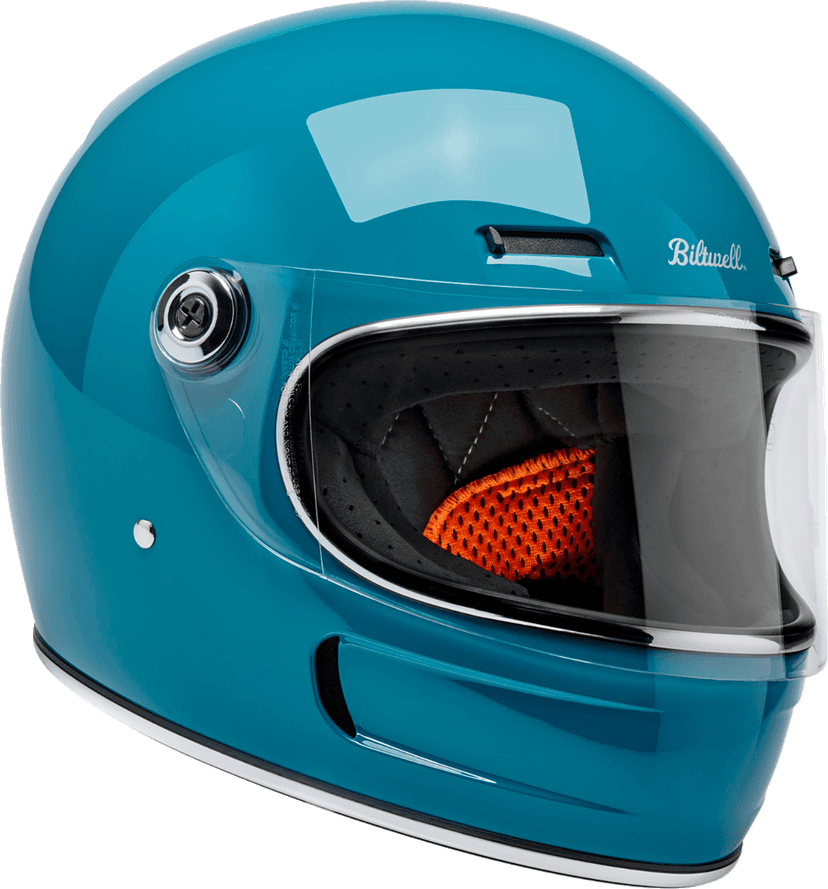 BILTWELL 010120361 Gringo SV Helmet - Gloss Atlantic Teal - Large — image 3 of 9