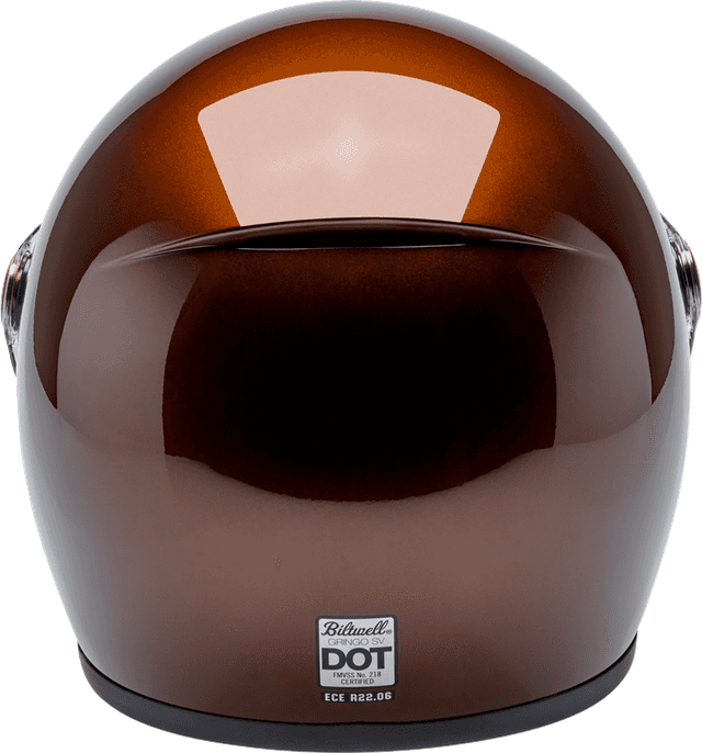 BILTWELL 010120366 Gringo SV Helmet - Metallic Whiskey - Medium — image 4 of 9