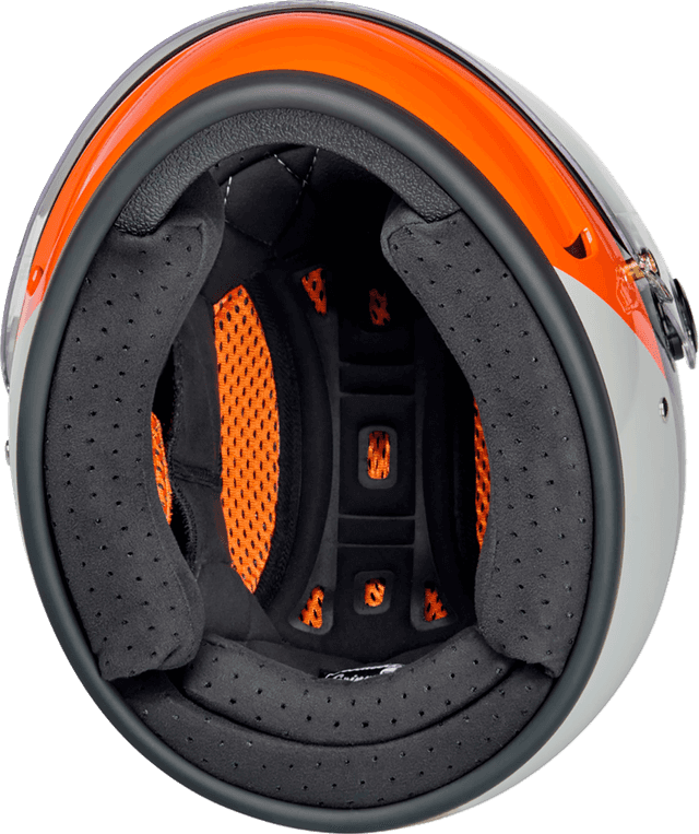 BILTWELL 010120371 Gringo SV Helmet - Intersection - Black/Orange/Gray - Small — image 7 of 9
