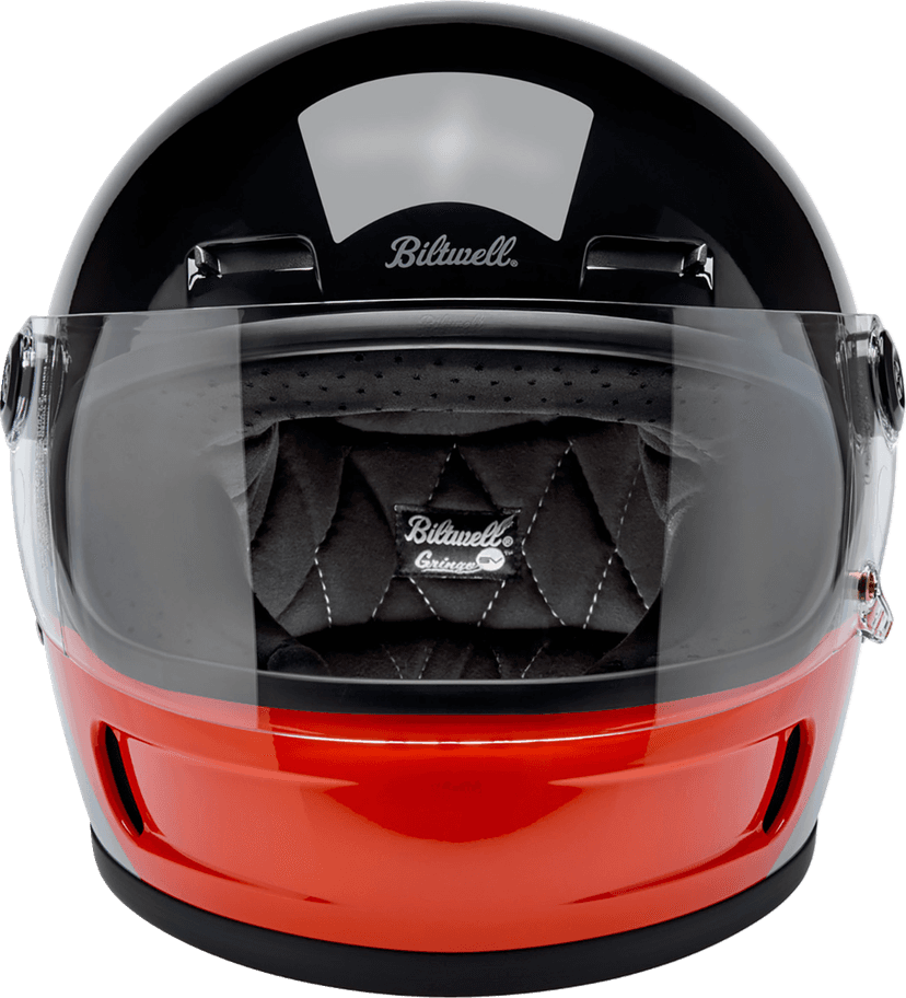 BILTWELL 010120371 Gringo SV Helmet - Intersection - Black/Orange/Gray - Small — image 2 of 9