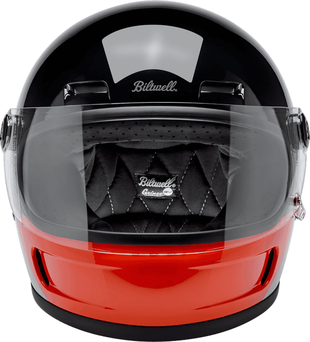 BILTWELL 010120374 Gringo SV Helmet - Intersection - Black/Orange/Gray - XL — image 2 of 9