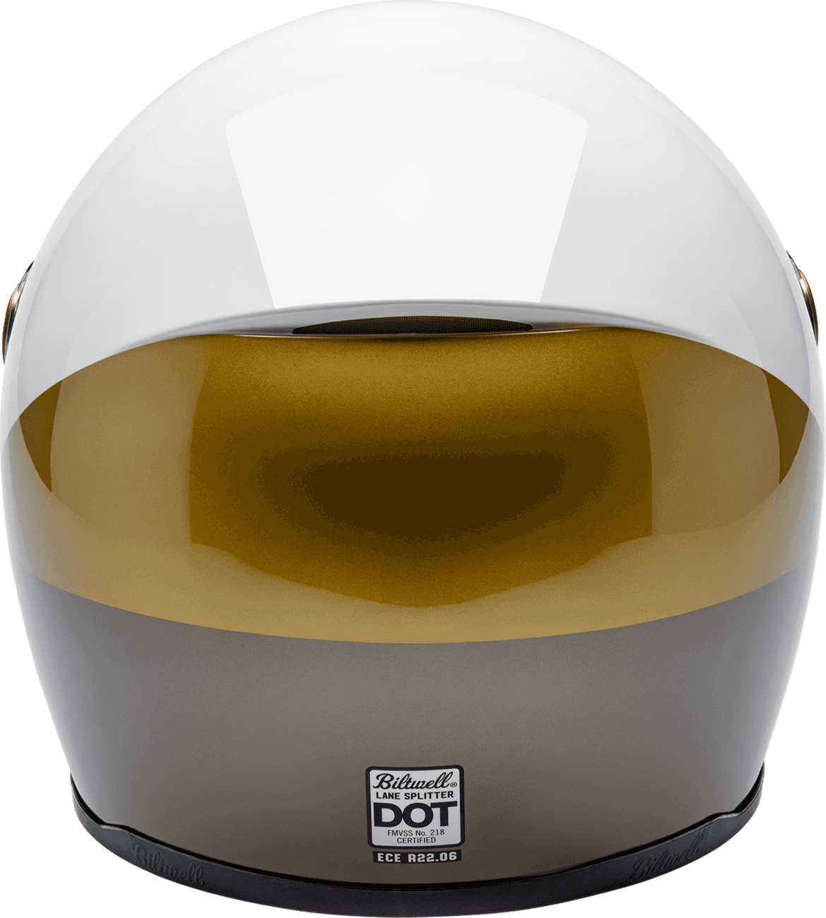 BILTWELL 010120389 Lane Splitter Helmet - Intersection - Gold/Silver/Bronze - Small