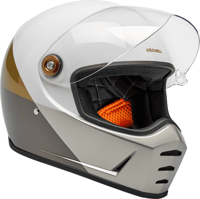 BILTWELL 010120391 Lane Splitter Helmet - Intersection - Gold/Silver/Bronze - Large — image 5 of 6
