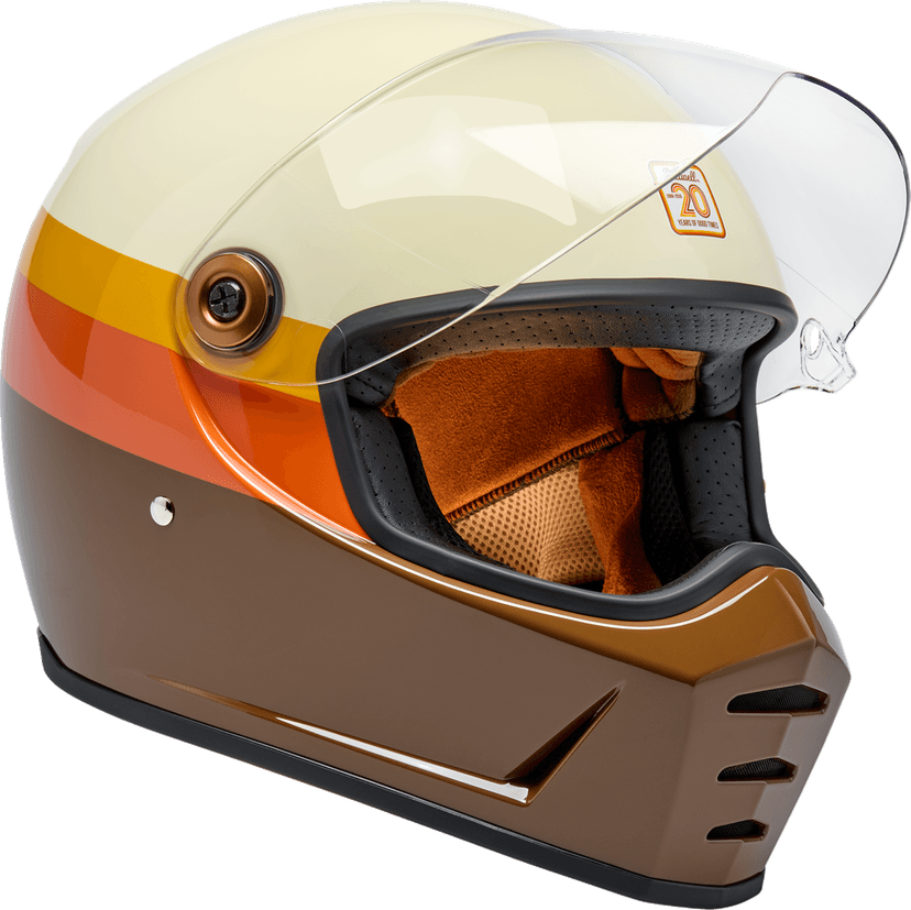 BILTWELL 010120399 Lane Splitter Helmet - 20th Anniversary - 2XL — image 6 of 6