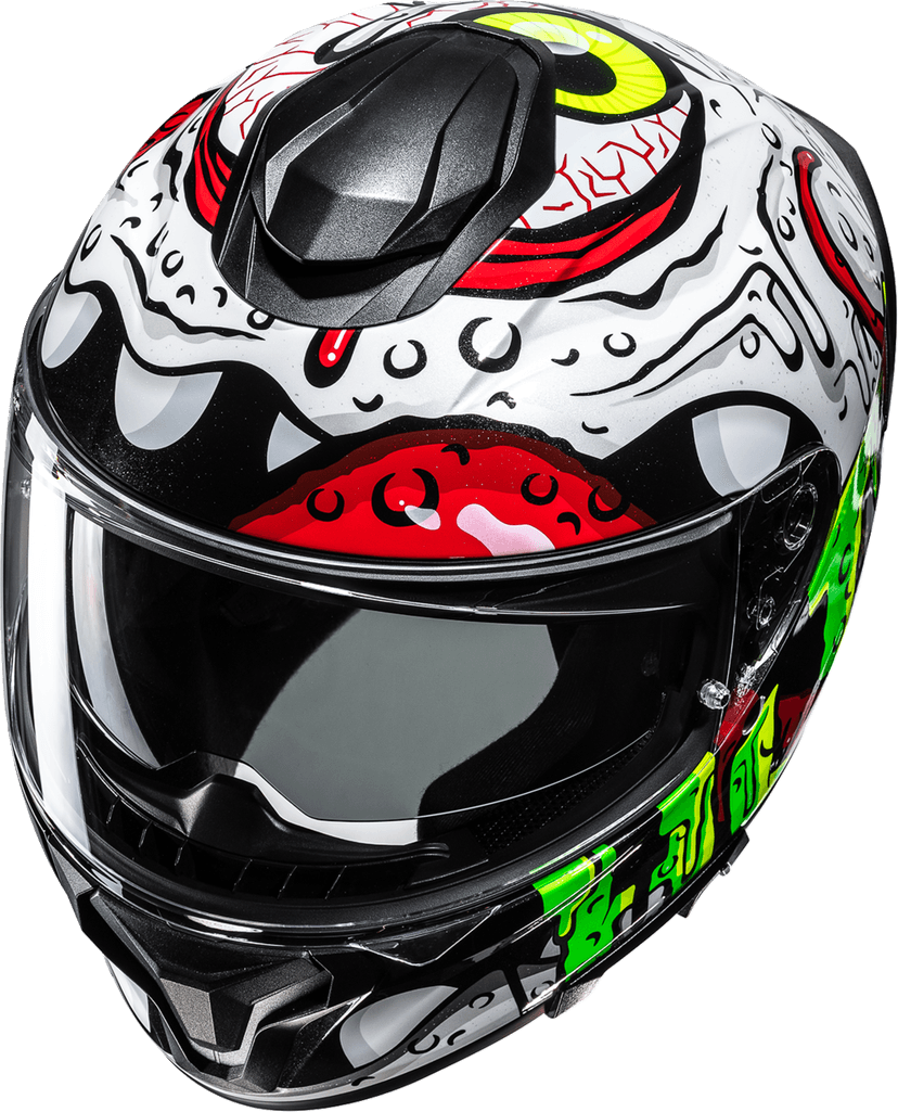 HJC 010120445 C71 Helmet - Squeeze - MC41 - Large — image 5 of 6