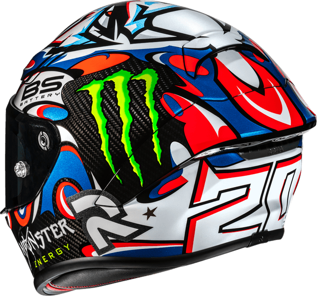 HJC 0101-20452 RPHA 1N V2 Carbon Helmet - Quartararo Le Mans III - MC21 - XL — image 3 of 4