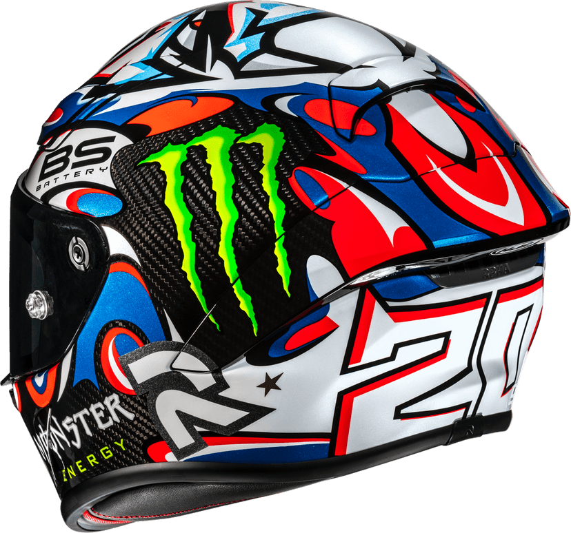 HJC 0101-20452 RPHA 1N V2 Carbon Helmet - Quartararo Le Mans III - MC21 - XL — image 3 of 4
