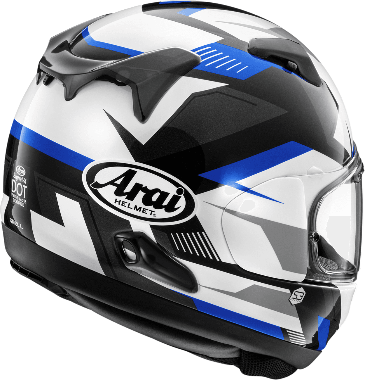 ARAI HELMETS 010120483 Signet-X Helmet - Supra - Blue - XS