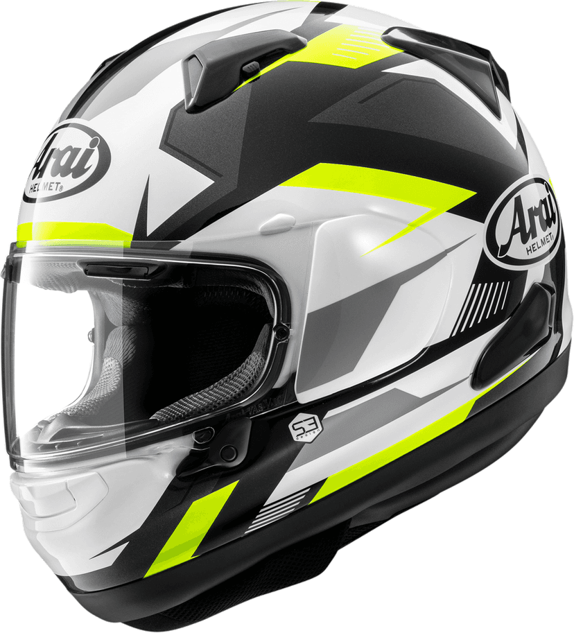 ARAI HELMETS 010120493 Signet-X Helmet - Supra - Yellow - XL — image 1 of 2