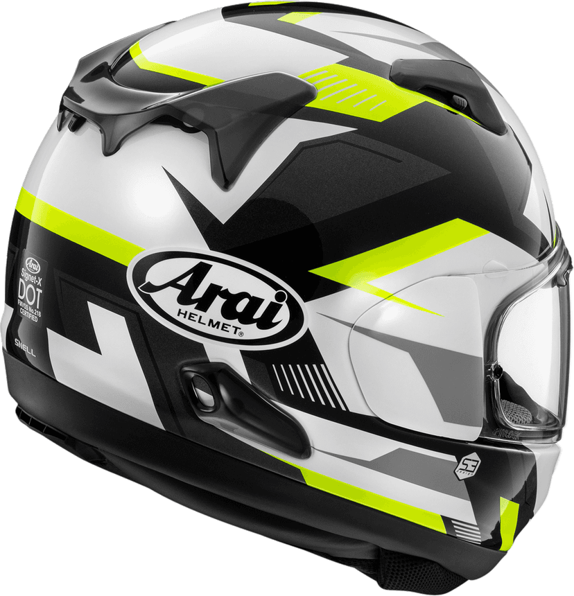 ARAI HELMETS 010120494 Signet-X Helmet - Supra - Yellow - 2XL — image 2 of 2
