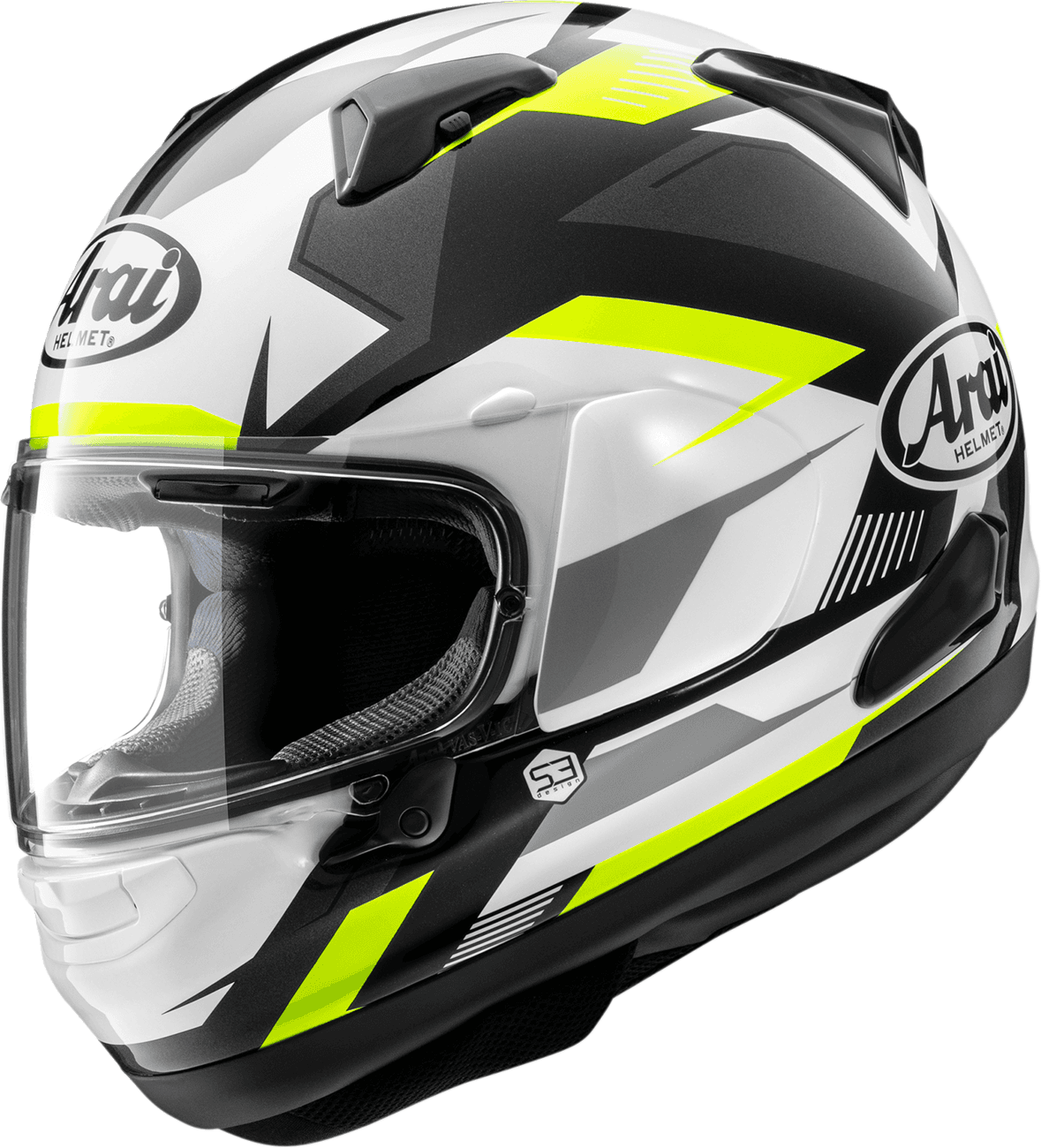ARAI HELMETS 010120494 Signet-X Helmet - Supra - Yellow - 2XL