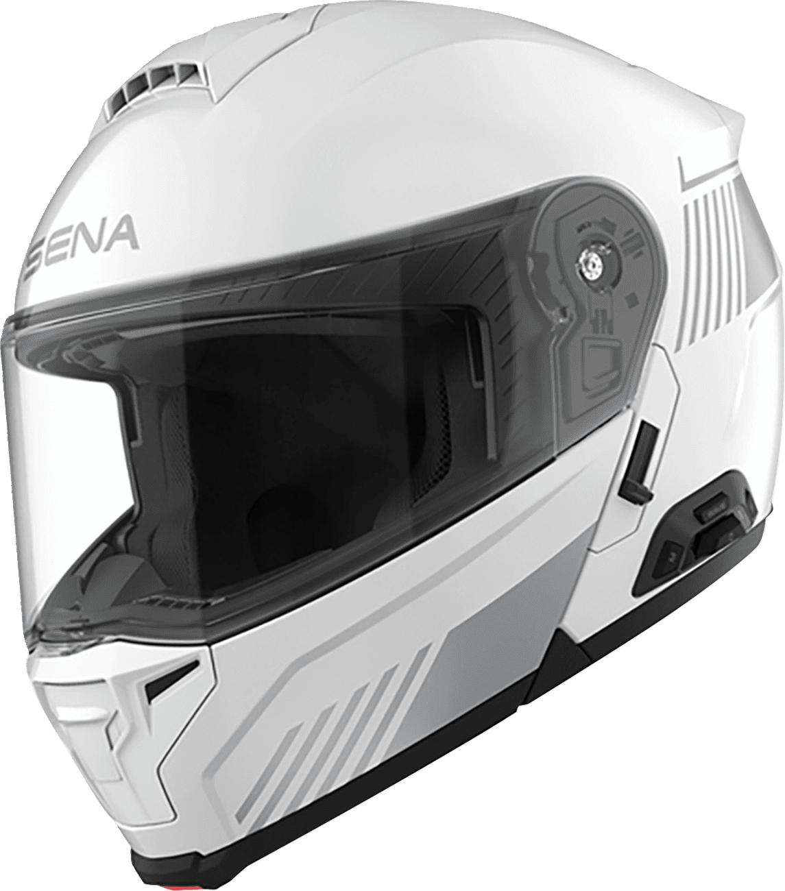 SENA 0101-20497 Specter Modular Helmet - Solid - Gloss White - Small