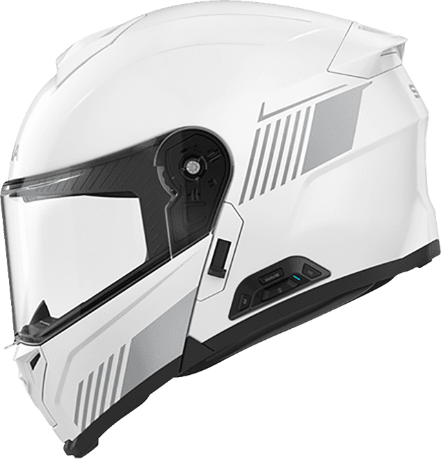 SENA 0101-20497 Specter Modular Helmet - Solid - Gloss White - Small — image 3 of 4