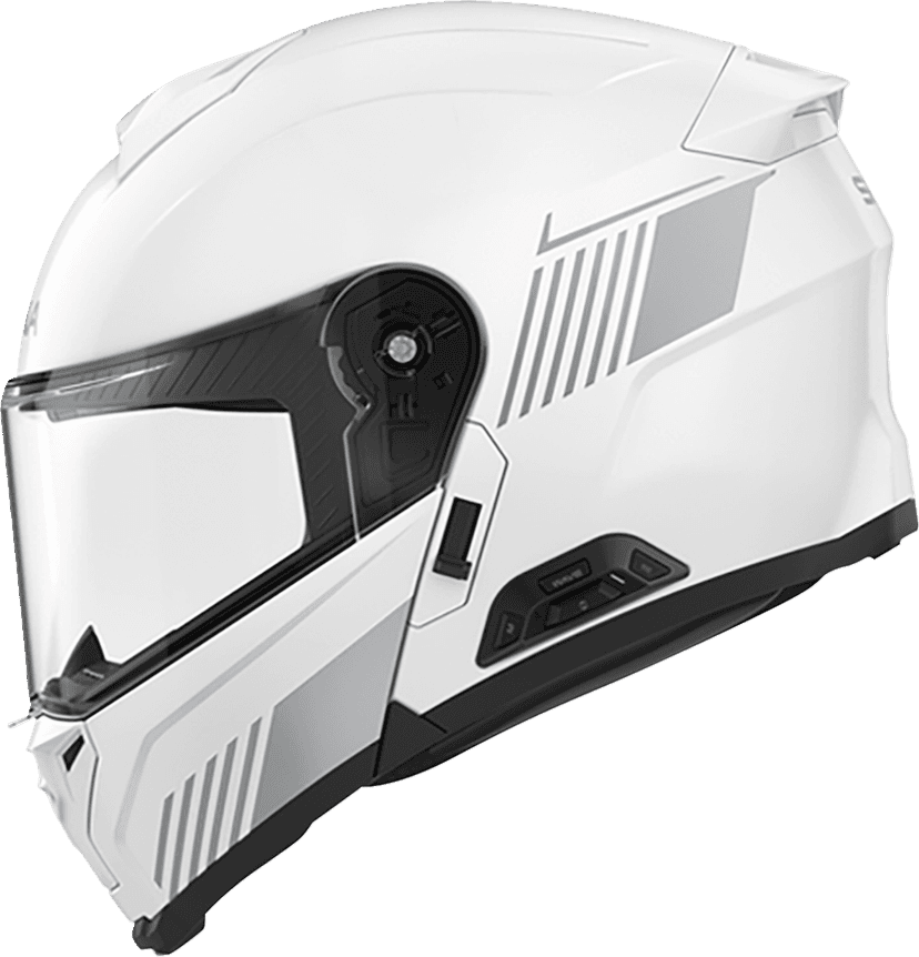 SENA 0101-20497 Specter Modular Helmet - Solid - Gloss White - Small — image 3 of 4