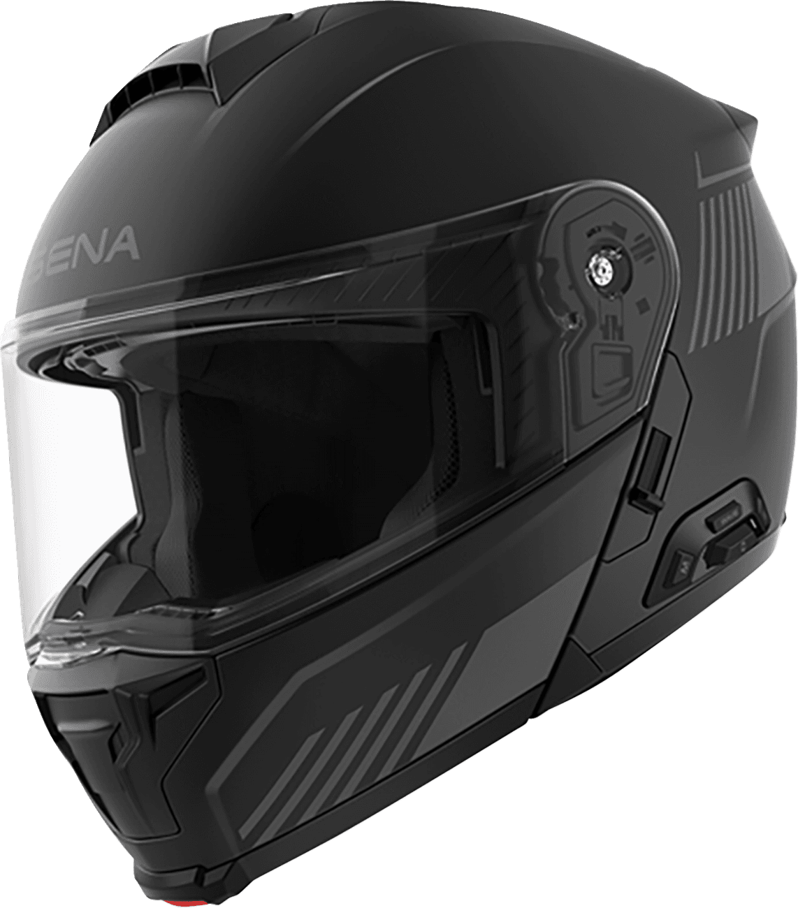 SENA 0101-20500 Specter Modular Helmet - Solid - Matte Black - Large