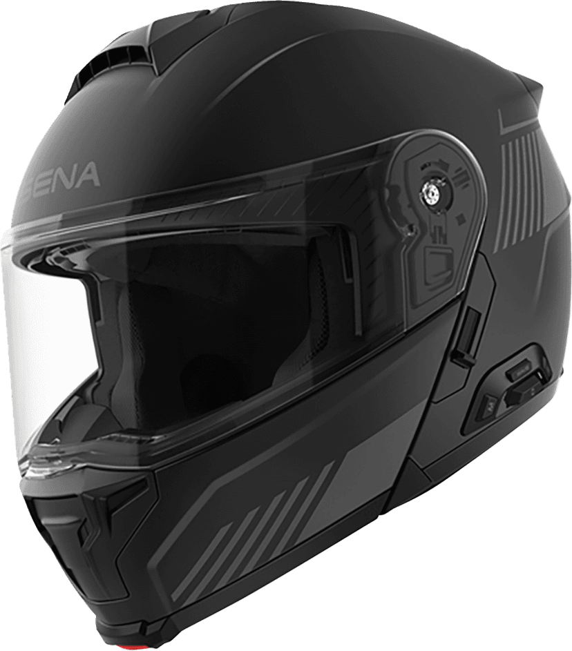 SENA 0101-20502 Specter Modular Helmet - Solid - Matte Black - Small