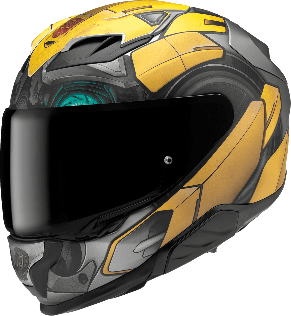 HJC 0101-20587 F71 Helmet - Hasbro - Bumblebee - MC3SF - Medium