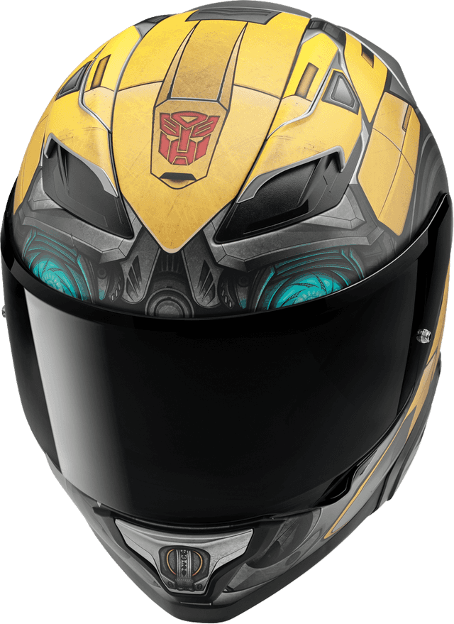 HJC 0101-20590 F71 Helmet - Hasbro - Bumblebee - MC3SF - 2XL — image 2 of 5