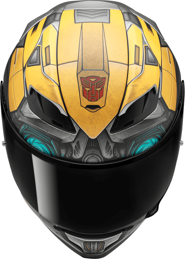 HJC 0101-20590 F71 Helmet - Hasbro - Bumblebee - MC3SF - 2XL — image 3 of 5