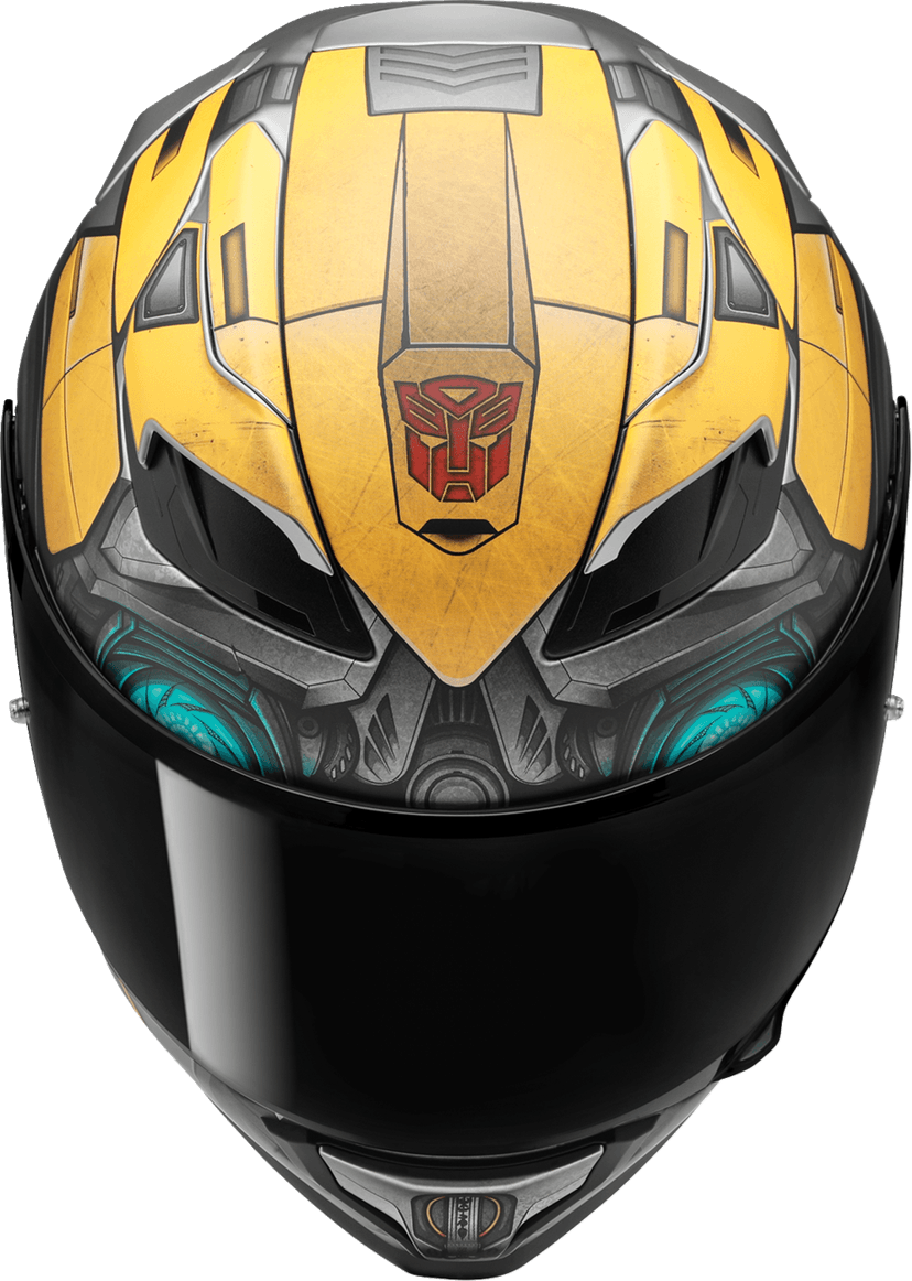 HJC 0101-20590 F71 Helmet - Hasbro - Bumblebee - MC3SF - 2XL — image 3 of 5