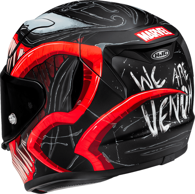 HJC 0101-20619 RPHA 12N Helmet - Marvel - Venom 3 - MC1SF - 2XL — image 5 of 5