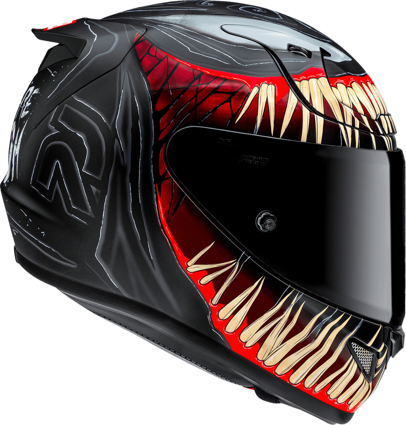 HJC 0101-20619 RPHA 12N Helmet - Marvel - Venom 3 - MC1SF - 2XL — image 4 of 5