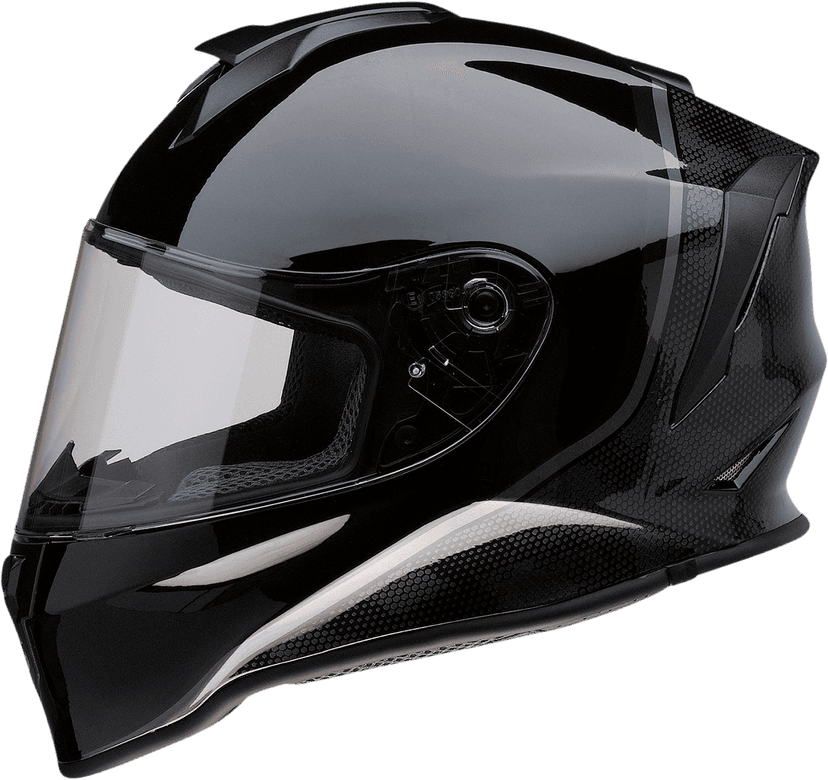 Z1R 0102-0247 Youth Warrant Helmet - Kuda - Gloss Black - Large — image 1 of 3