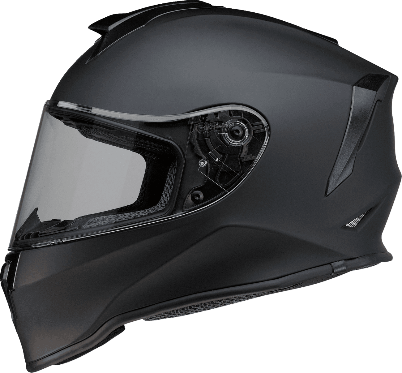 Z1R 0102-0301 Youth Warrant 2.0 Helmet - Solid - Flat Black - Medium