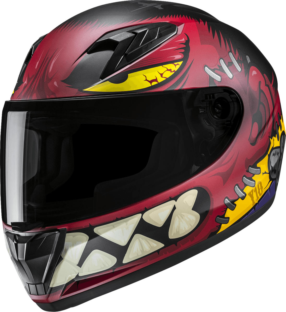 HJC 0102-0321 Youth Y10 Helmet - Frank - MC1SF - Small