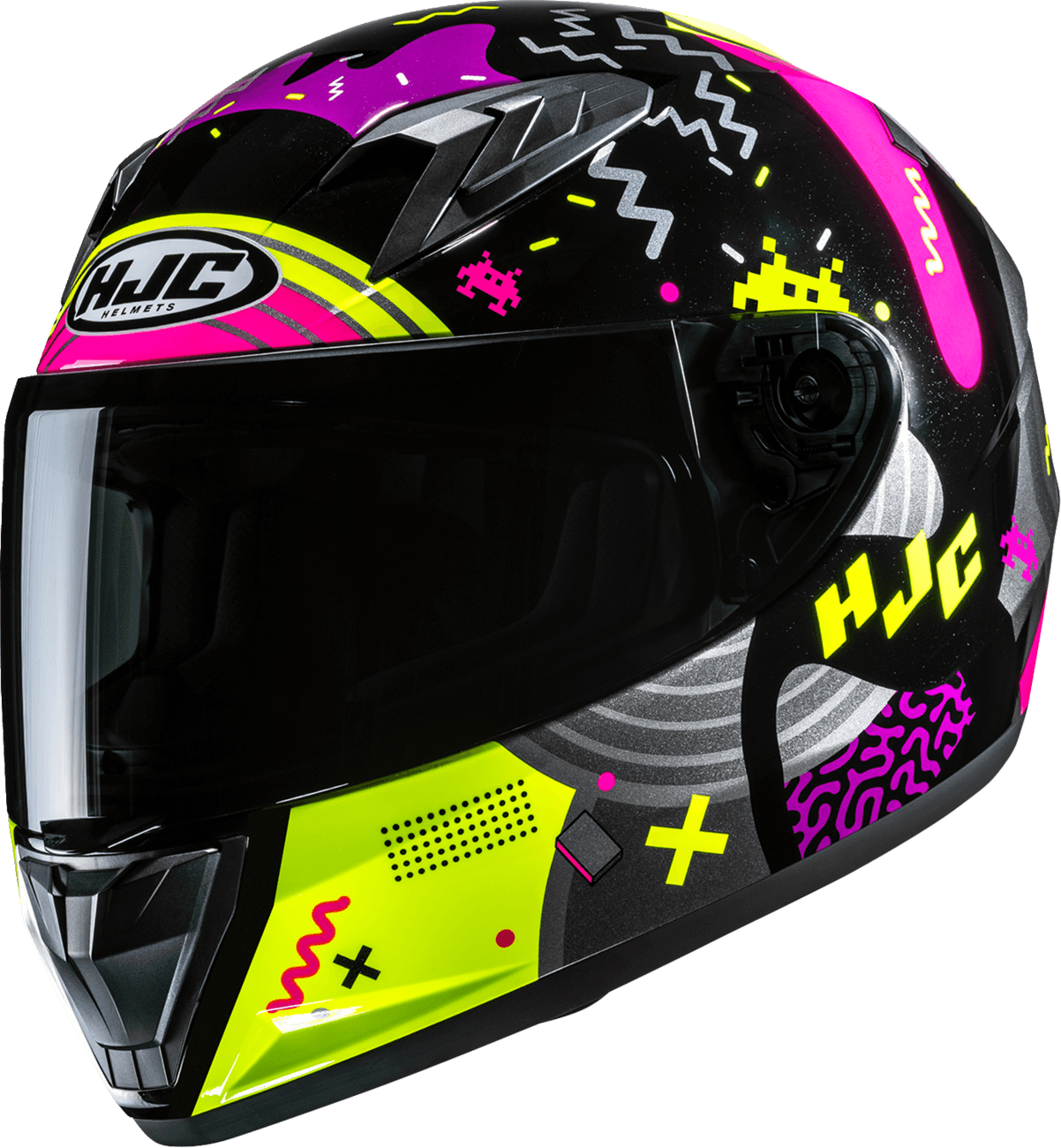 HJC 0102-0337 Youth Y10 Helmet - Mika - MC3H - Medium