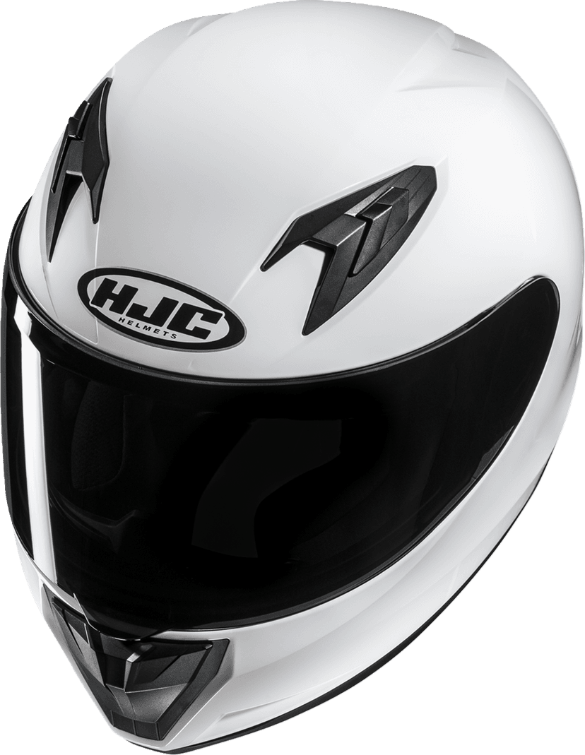 HJC 0102-0347 Youth Y10 Helmet - Solid - White - Large — image 5 of 5