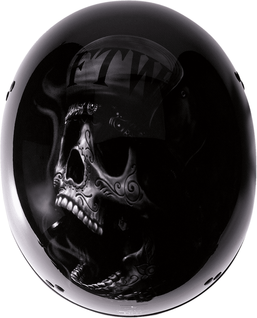 Z1R 0103-1320 Vagrant Helmet - FTW - Black/Gray - Medium — image 2 of 7