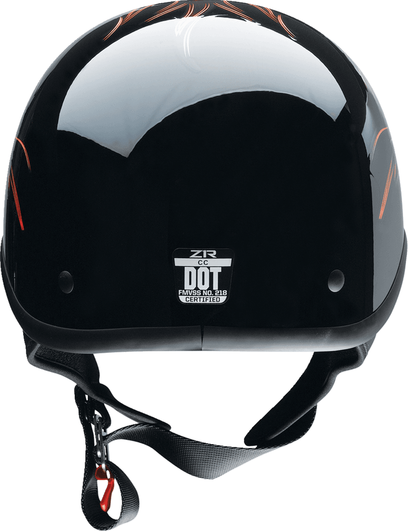 Z1R 0103-1324 CC Beanie Helmet - Hellfire - Red - XS — image 4 of 4