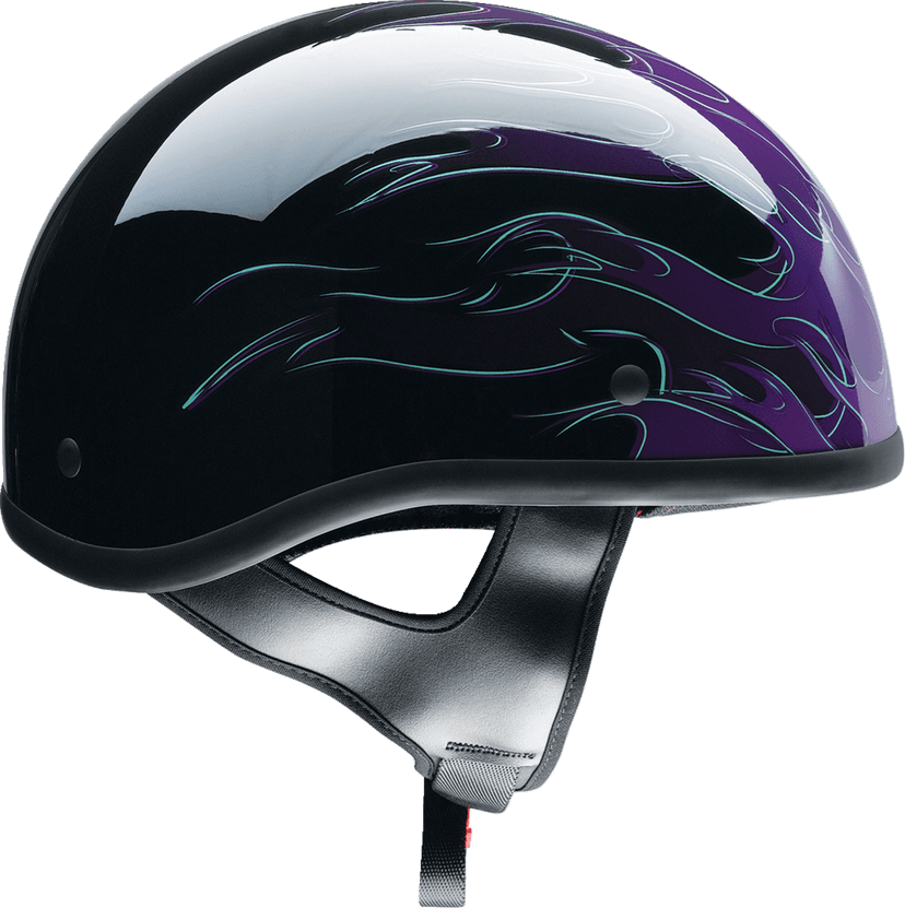 Z1R 0103-1342 CC Beanie Helmet - Hellfire - Purple - XL — image 5 of 5