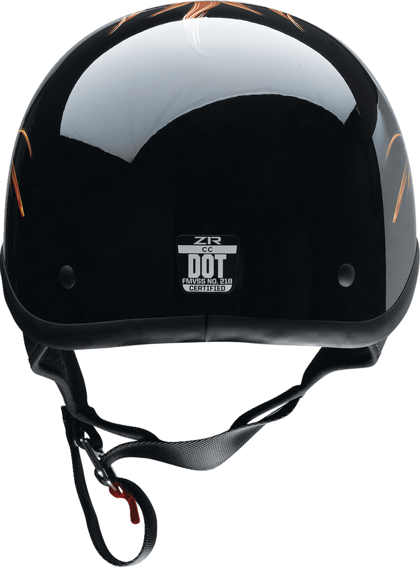 Z1R 0103-1348 CC Beanie Helmet - Hellfire - Orange - Large — image 3 of 5