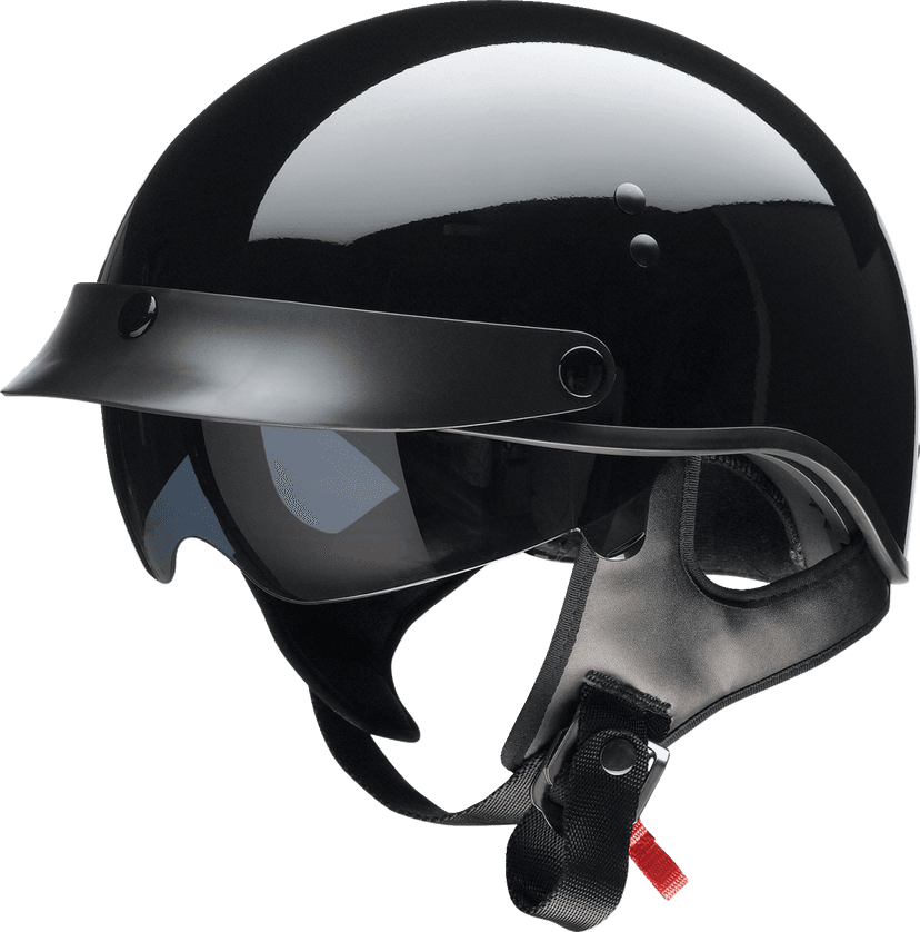 Z1R 0103-1371 Vagrant NC Helmet - Black - 2XL — image 6 of 8