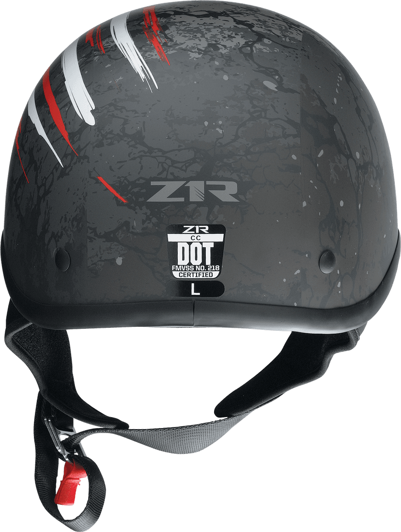 Z1R 0103-1409 CC Beanie Helmet - Justice - Black/Red/White/Blue - 3XL — image 4 of 6