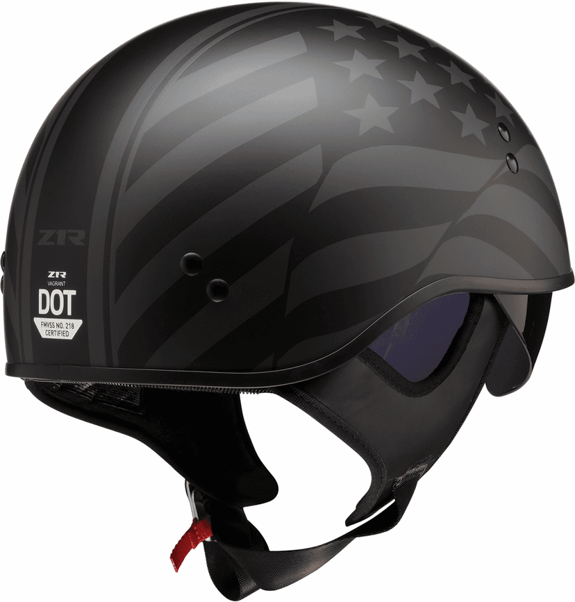 Z1R 0103-1434 Vagrant Helmet - Jugger - Black - Small — image 3 of 3