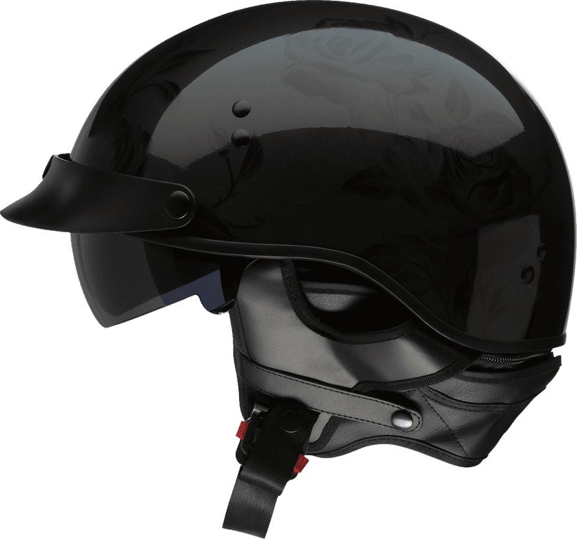 Z1R 0103-1450 Vagrant NC Helmet - Rose - Black - XS — image 6 of 6