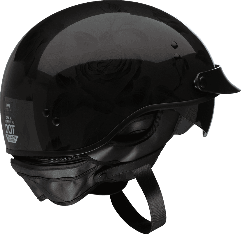 Z1R 0103-1450 Vagrant NC Helmet - Rose - Black - XS — image 4 of 6