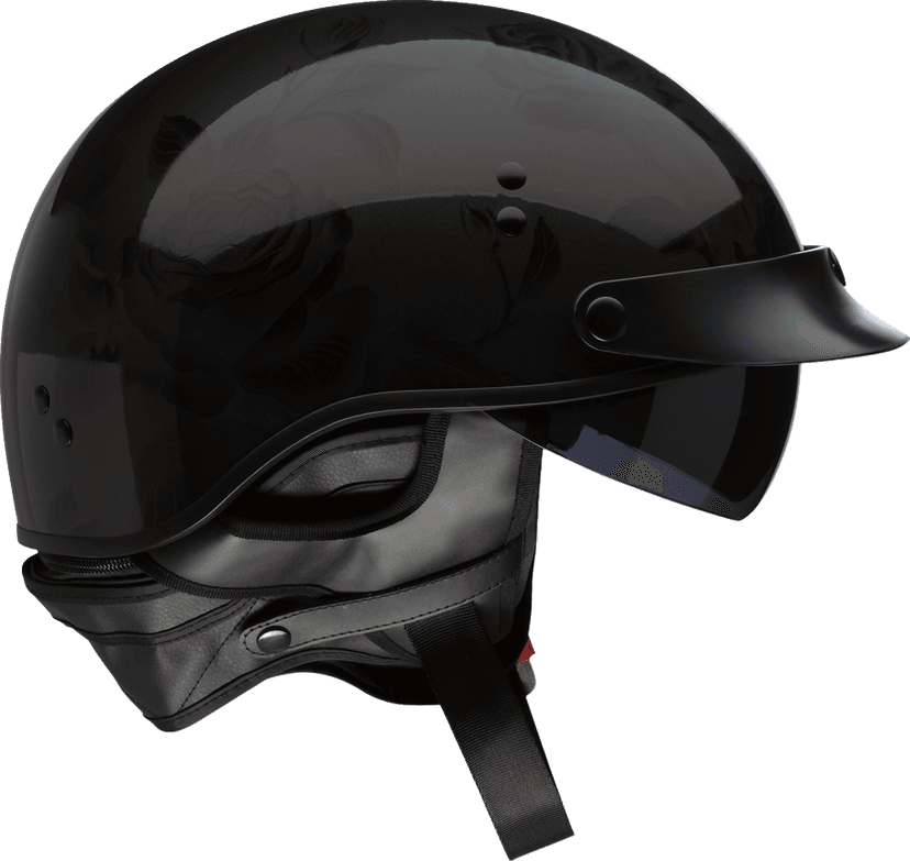 Z1R 0103-1455 Vagrant NC Helmet - Rose - Black - 2XL — image 3 of 6