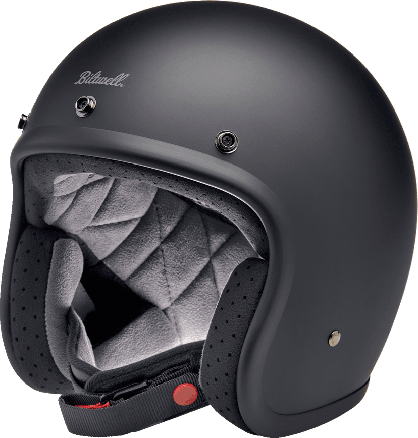 BILTWELL 0104-1484 Bonanza Helmet - Flat Black - XS — image 1 of 7