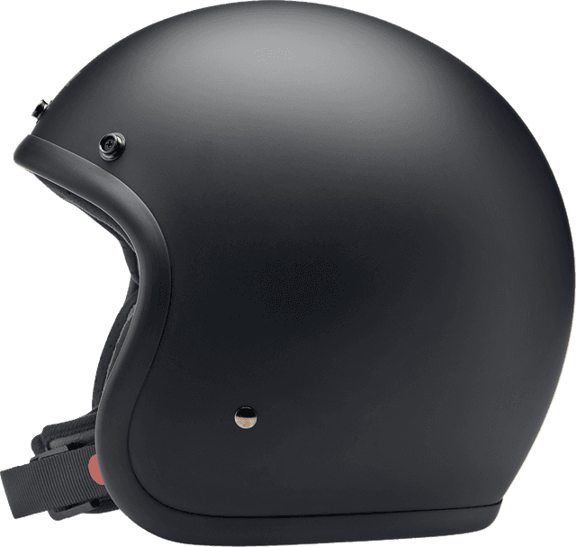 BILTWELL 0104-1484 Bonanza Helmet - Flat Black - XS — image 5 of 7