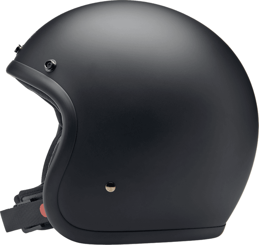 BILTWELL 0104-1486 Bonanza Helmet - Flat Black - Medium — image 2 of 7